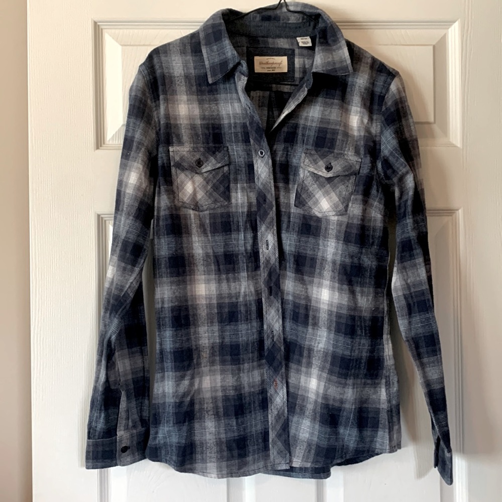 Blue flannel